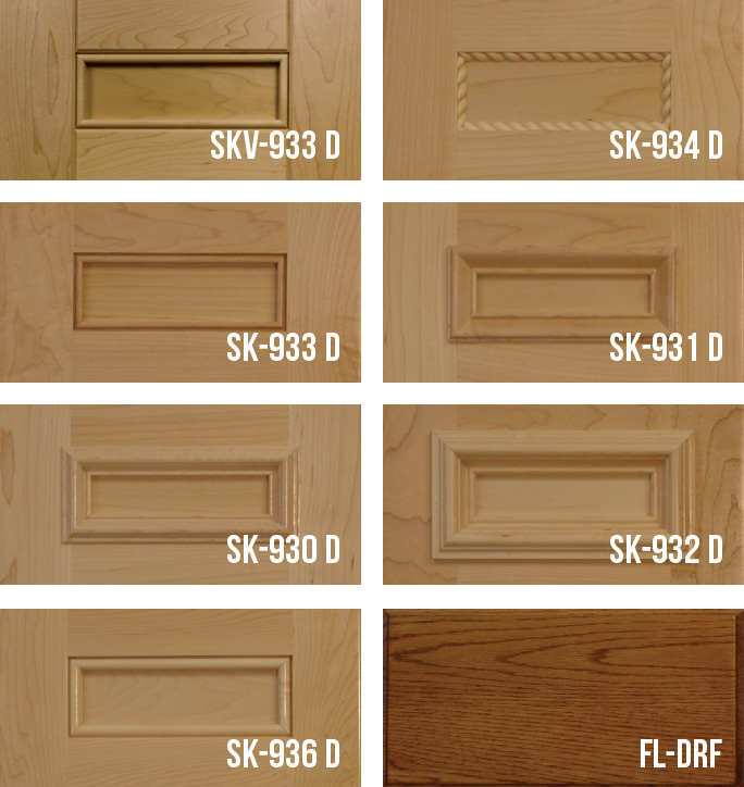 Custom Applied Molding Cabinet Doors